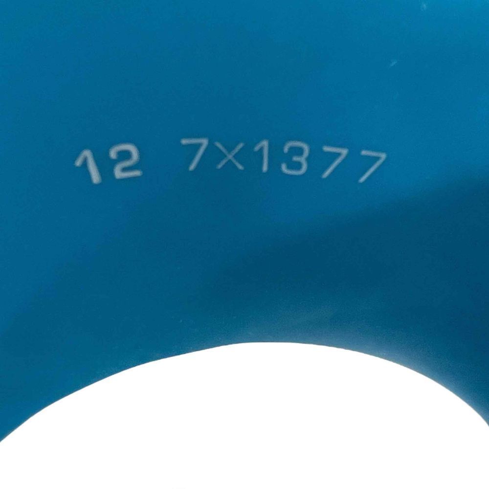 Blue Fendi FF logo Slides - Picture 9 of 12